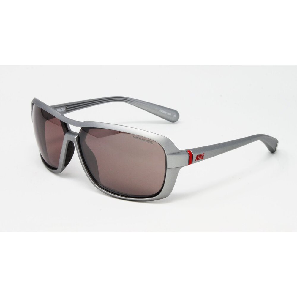 Nike Racer E. EV0616/506 Men's Sunglasses Matte Platinum 62mm